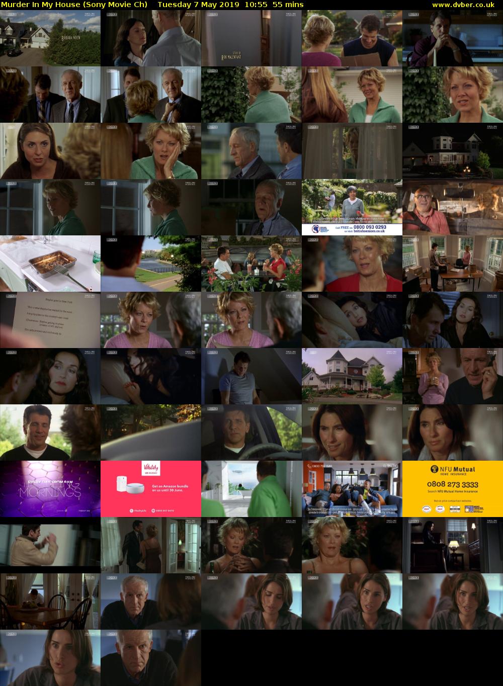 Murder In My House (Sony Movie Ch) Tuesday 7 May 2019 10:55 - 11:50