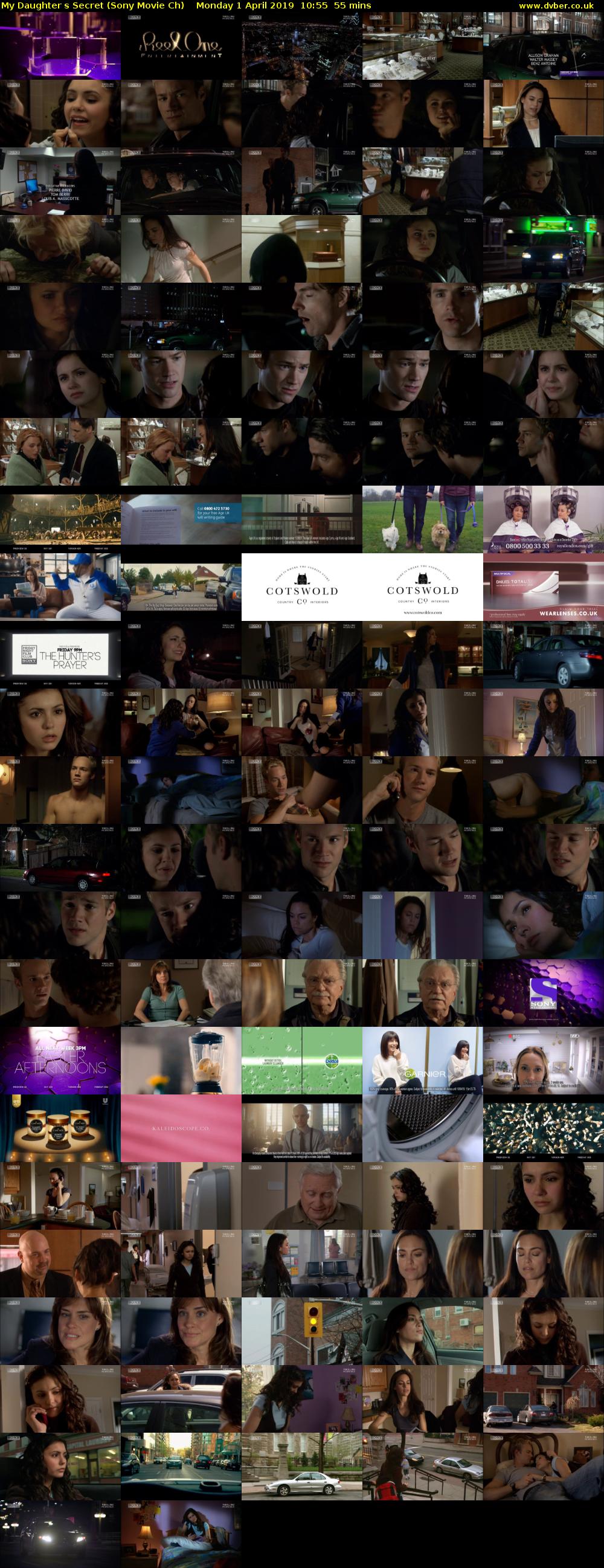 My Daughters Secret (Sony Movie Ch) Monday 1 April 2019 10:55 - 11:50