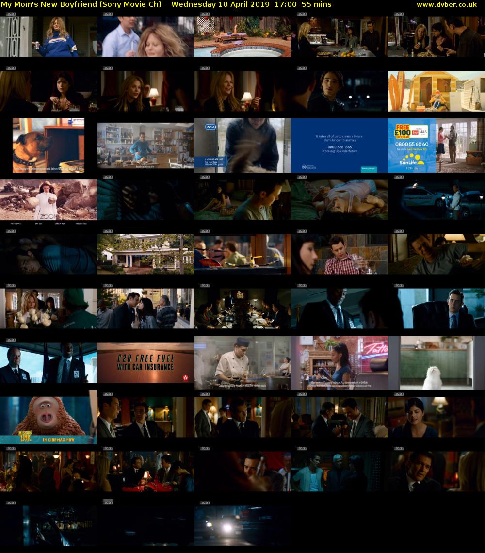 My Mom's New Boyfriend (Sony Movie Ch) Wednesday 10 April 2019 17:00 - 17:55