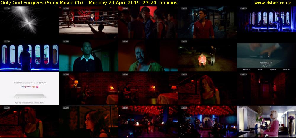Only God Forgives (Sony Movie Ch) Monday 29 April 2019 23:20 - 00:15