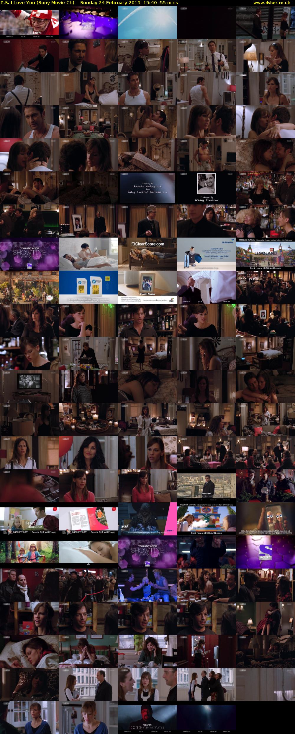 P.S. I Love You (Sony Movie Ch) Sunday 24 February 2019 15:40 - 16:35