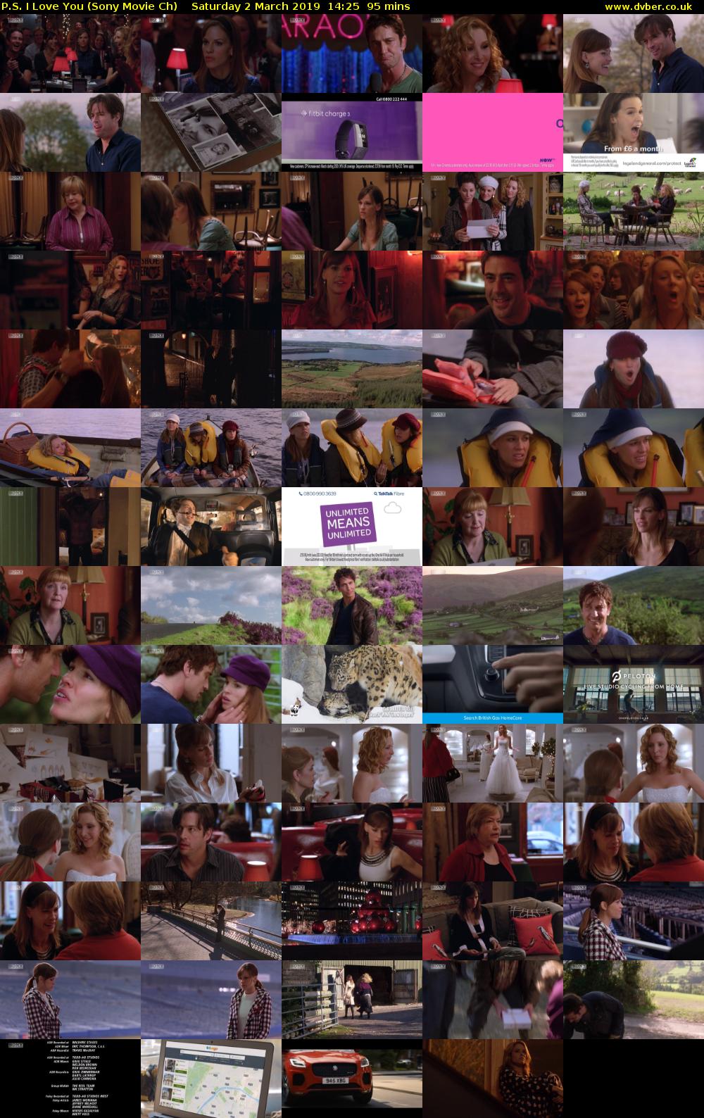 P.S. I Love You (Sony Movie Ch) Saturday 2 March 2019 14:25 - 16:00