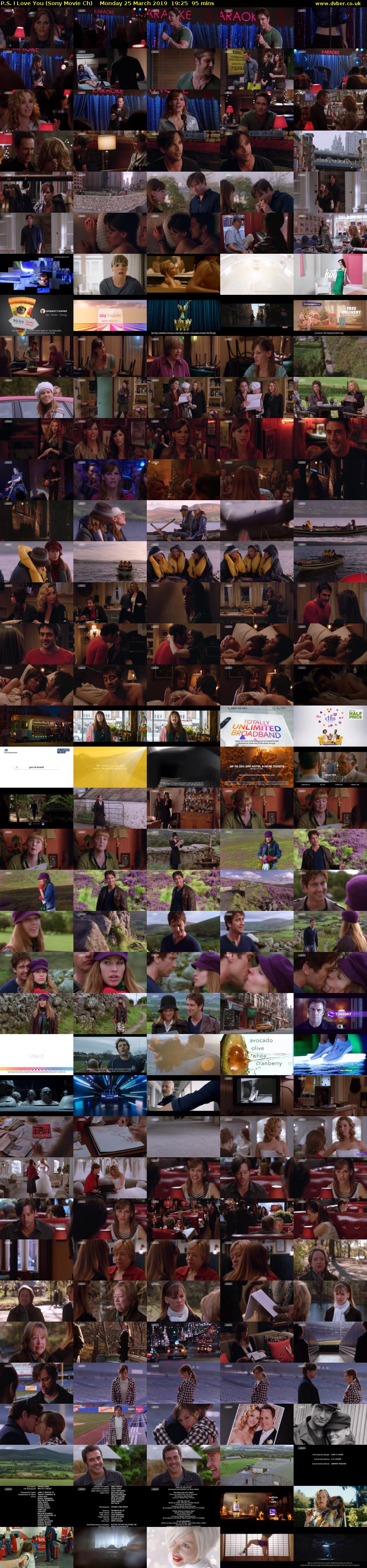 P.S. I Love You (Sony Movie Ch) Monday 25 March 2019 19:25 - 21:00