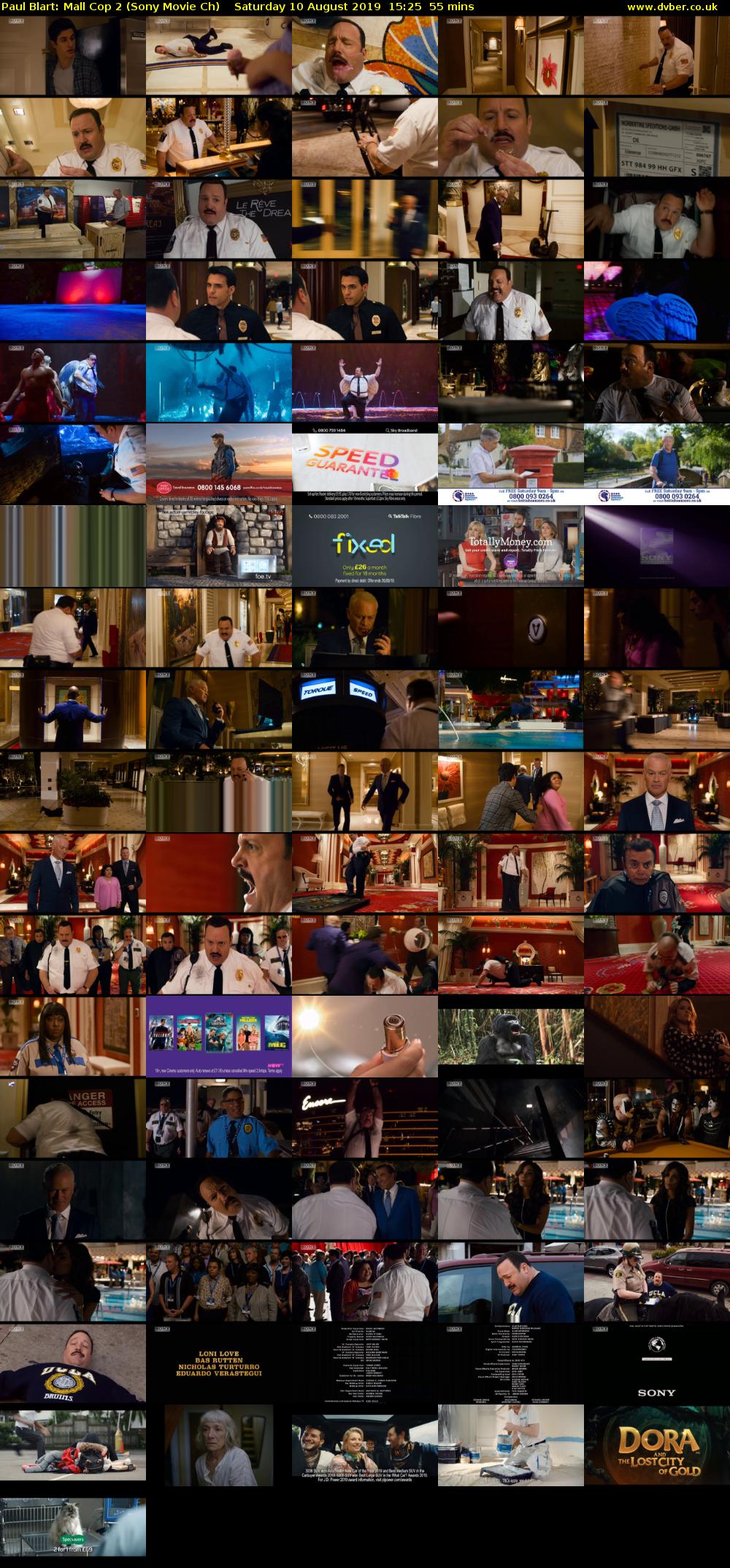 Paul Blart: Mall Cop 2 (Sony Movie Ch) Saturday 10 August 2019 15:25 - 16:20