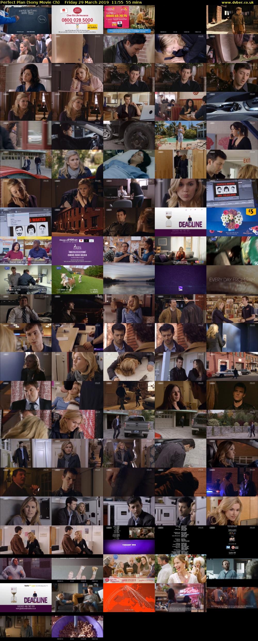 Perfect Plan (Sony Movie Ch) Friday 29 March 2019 11:55 - 12:50