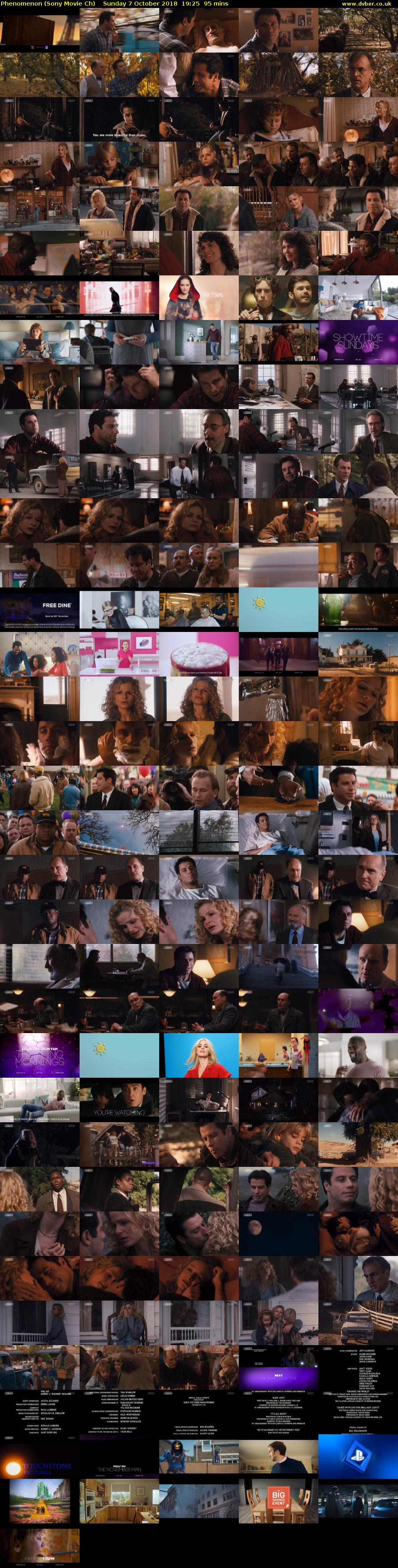 Phenomenon (Sony Movie Ch) Sunday 7 October 2018 19:25 - 21:00