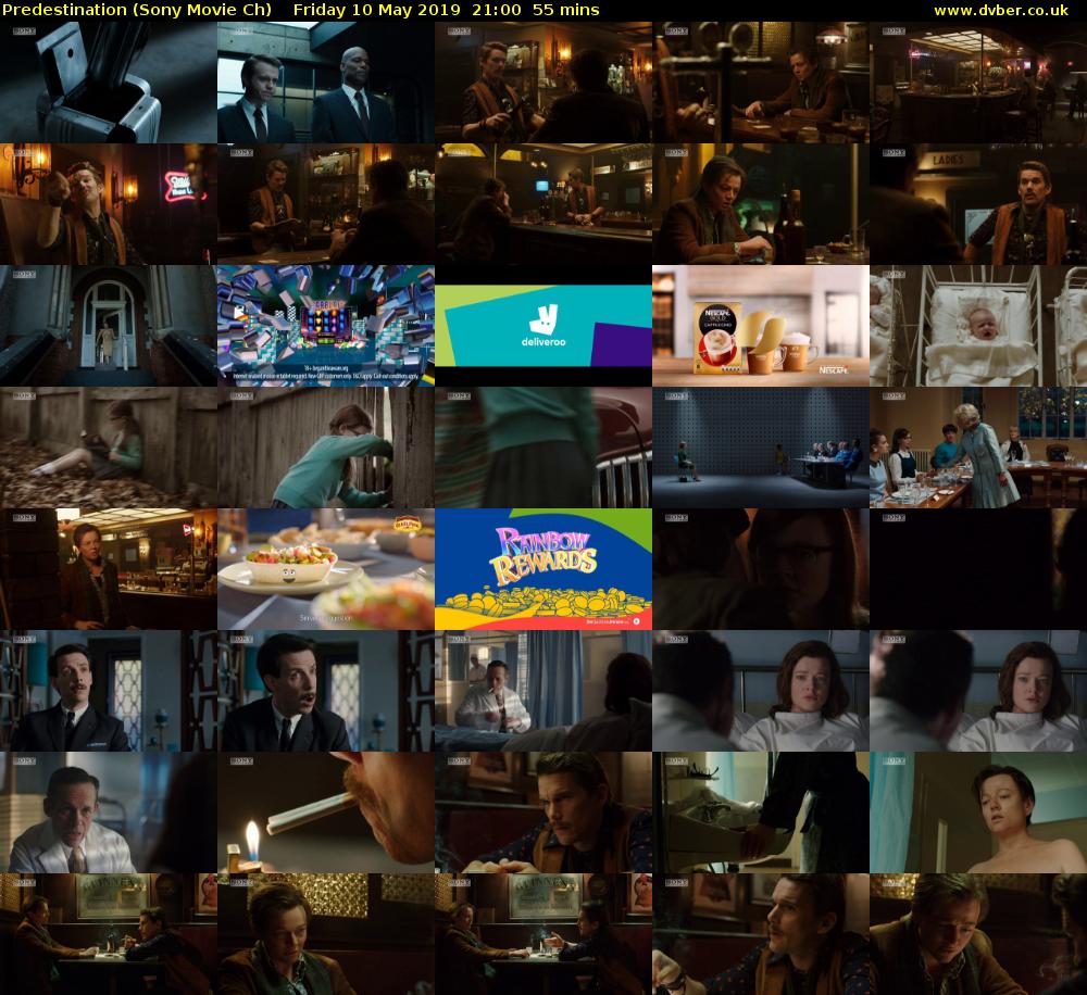 Predestination (Sony Movie Ch) Friday 10 May 2019 21:00 - 21:55