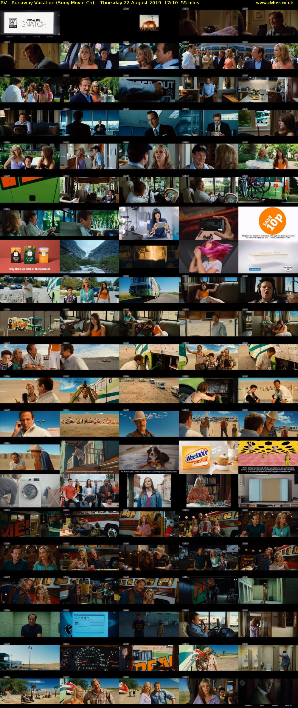RV - Runaway Vacation (Sony Movie Ch) Thursday 22 August 2019 17:10 - 18:05