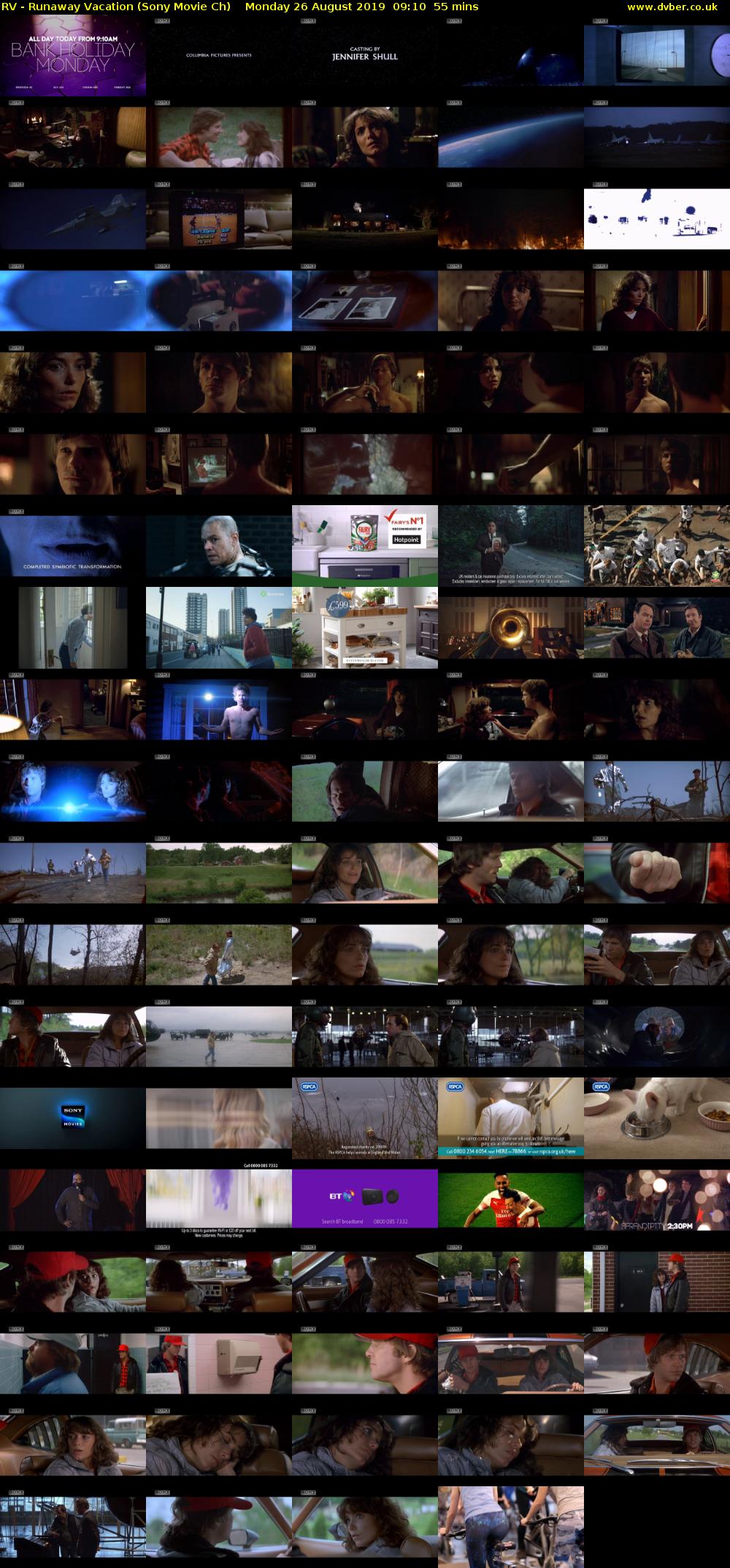 RV - Runaway Vacation (Sony Movie Ch) Monday 26 August 2019 09:10 - 10:05