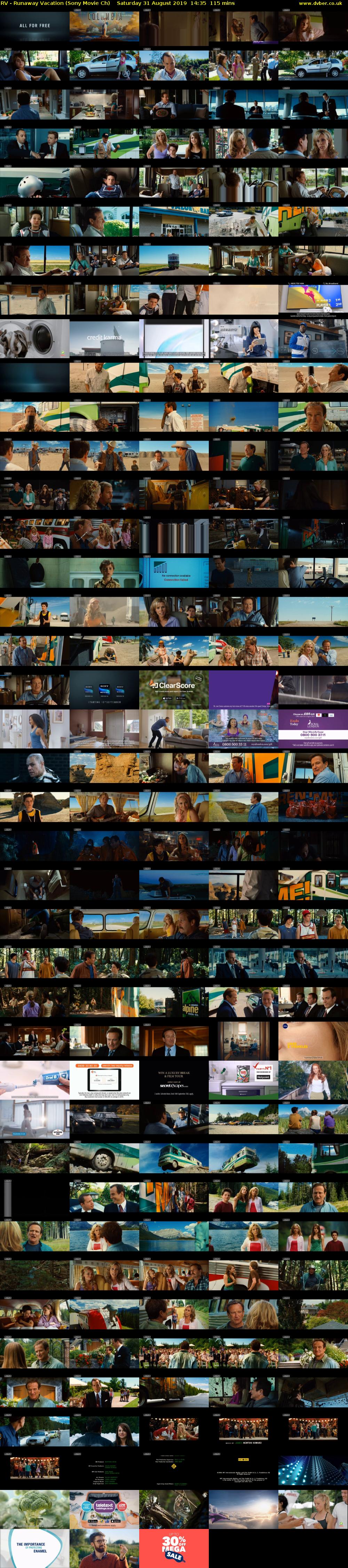 RV - Runaway Vacation (Sony Movie Ch) Saturday 31 August 2019 14:35 - 16:30