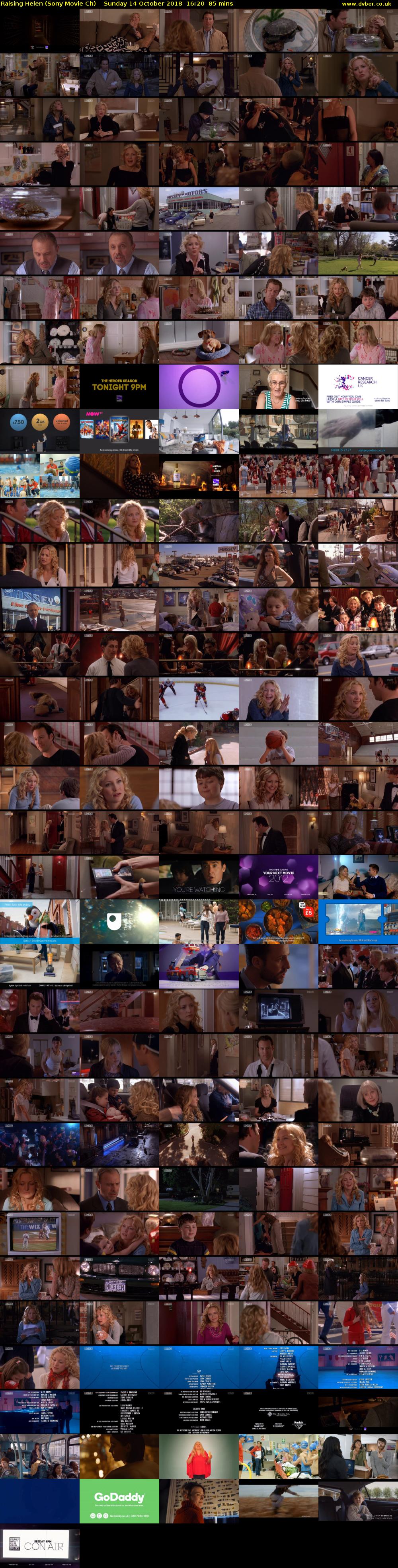 Raising Helen (Sony Movie Ch) Sunday 14 October 2018 16:20 - 17:45
