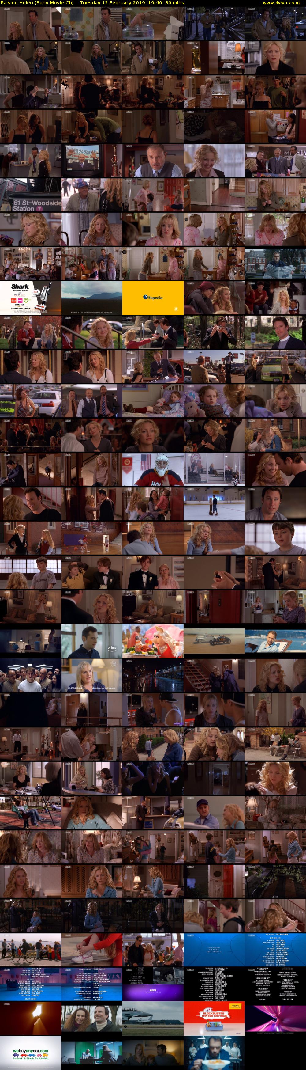 Raising Helen (Sony Movie Ch) Tuesday 12 February 2019 19:40 - 21:00
