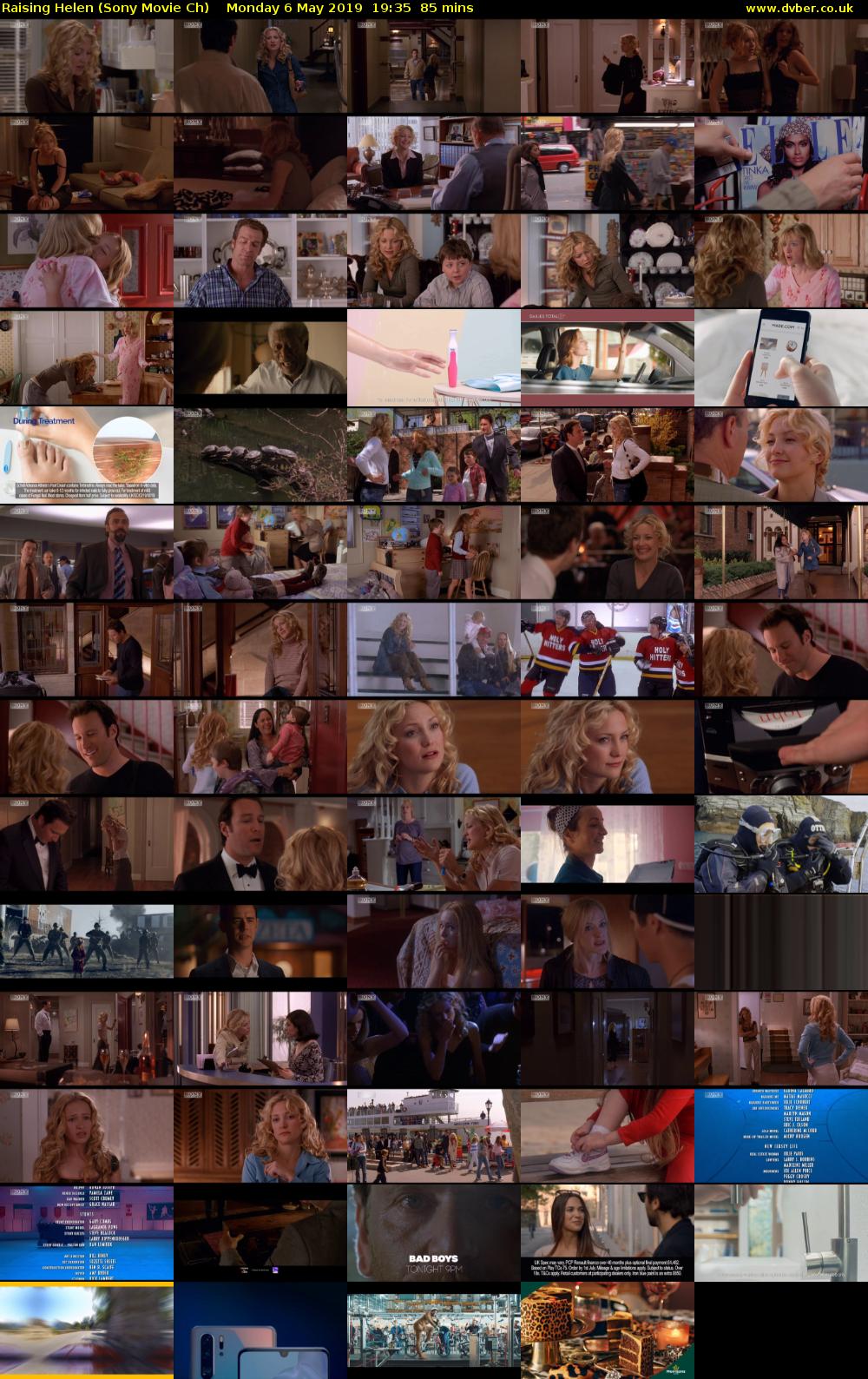 Raising Helen (Sony Movie Ch) Monday 6 May 2019 19:35 - 21:00