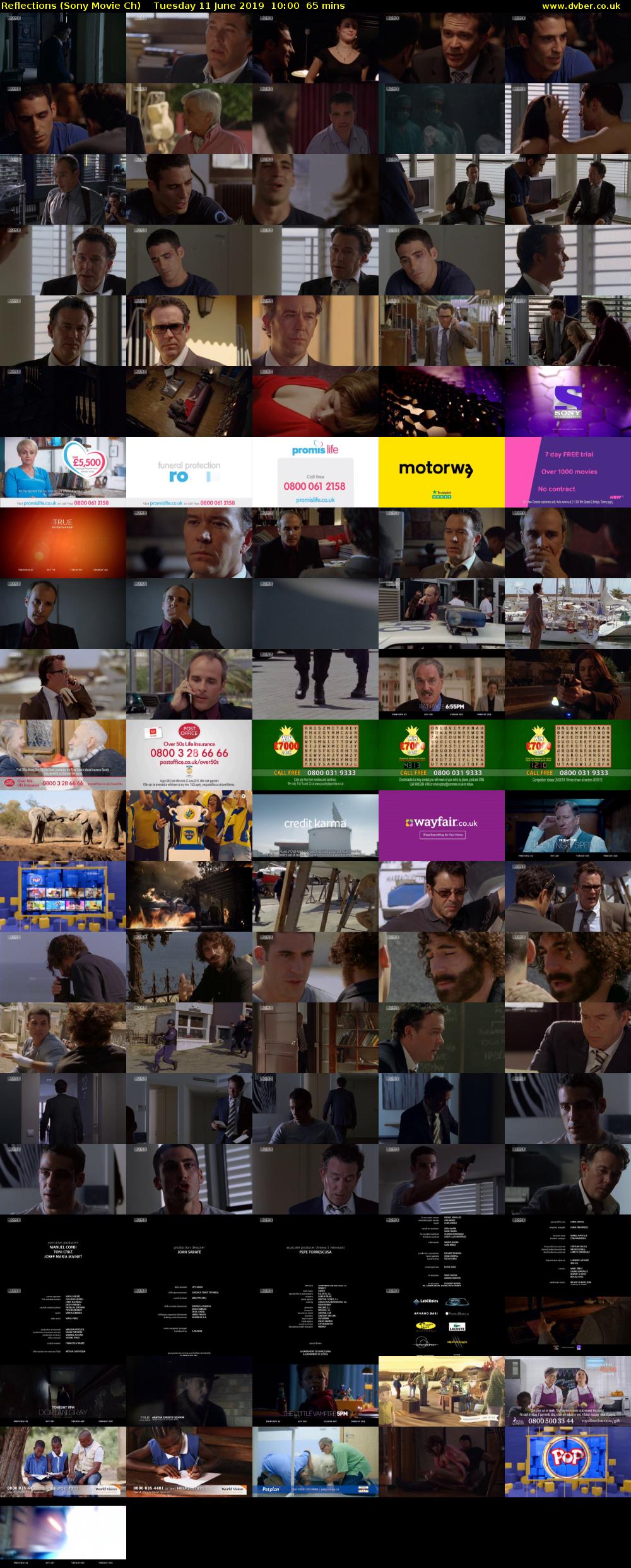 Reflections (Sony Movie Ch) Tuesday 11 June 2019 10:00 - 11:05