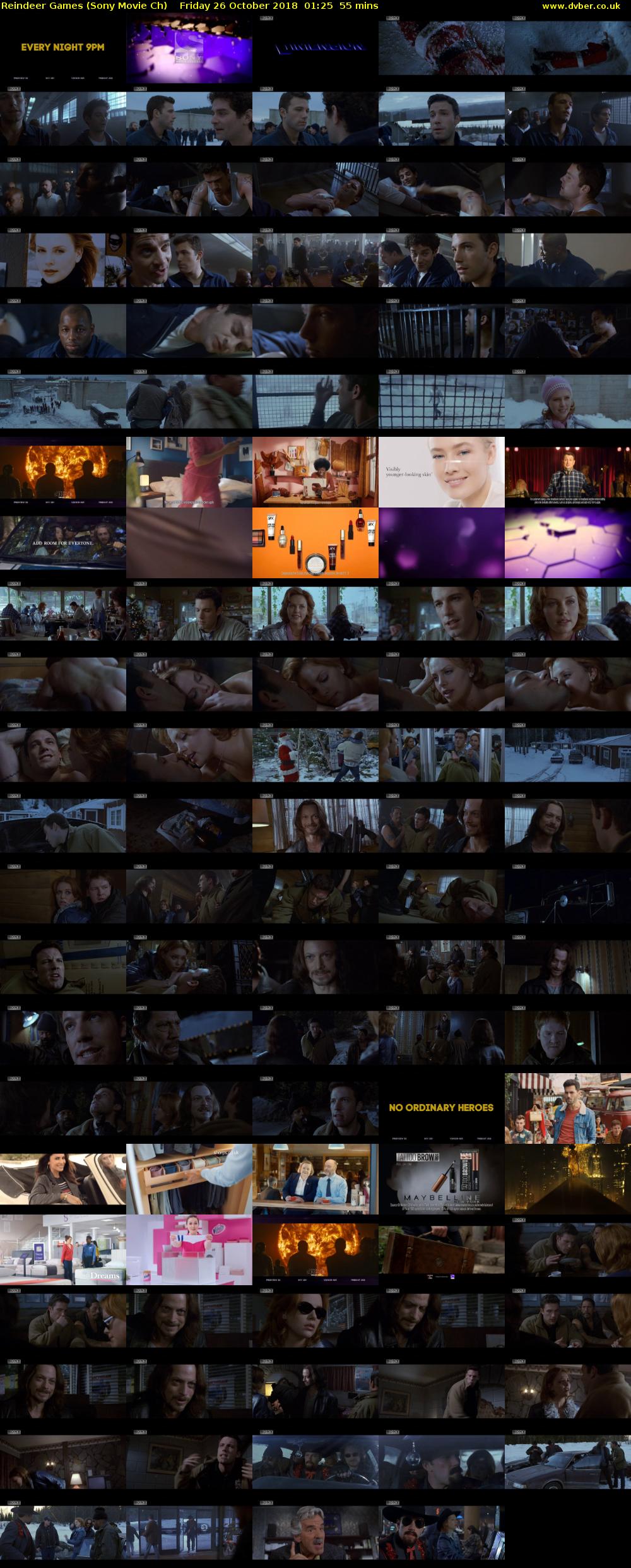 Reindeer Games (Sony Movie Ch) Friday 26 October 2018 01:25 - 02:20