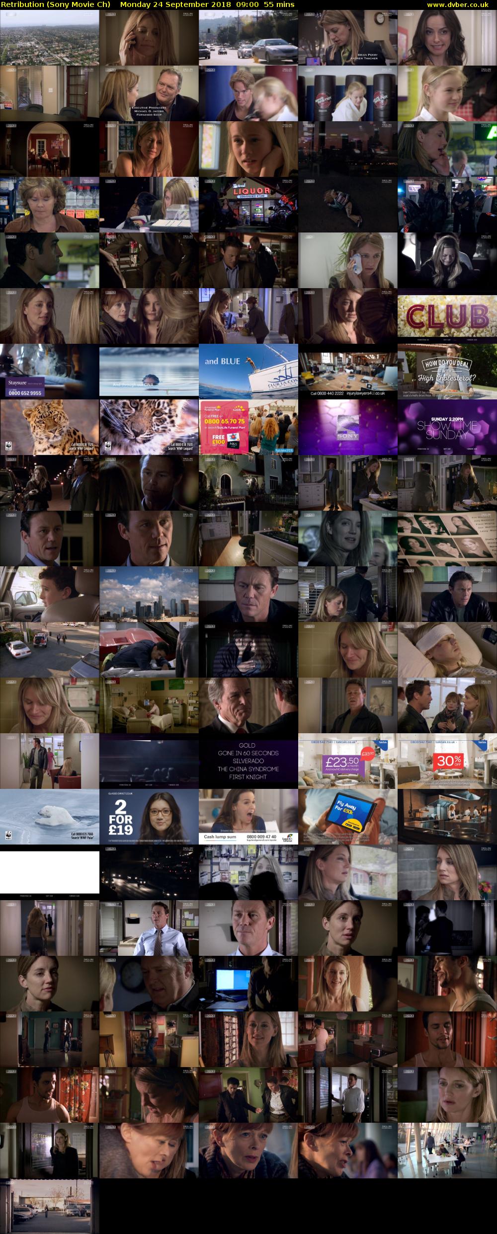 Retribution (Sony Movie Ch) Monday 24 September 2018 09:00 - 09:55