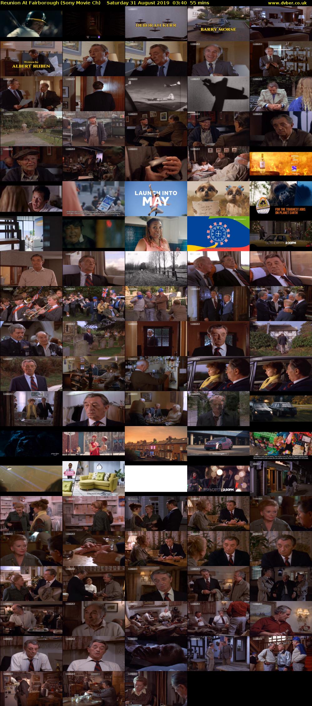 Reunion At Fairborough (Sony Movie Ch) Saturday 31 August 2019 03:40 - 04:35