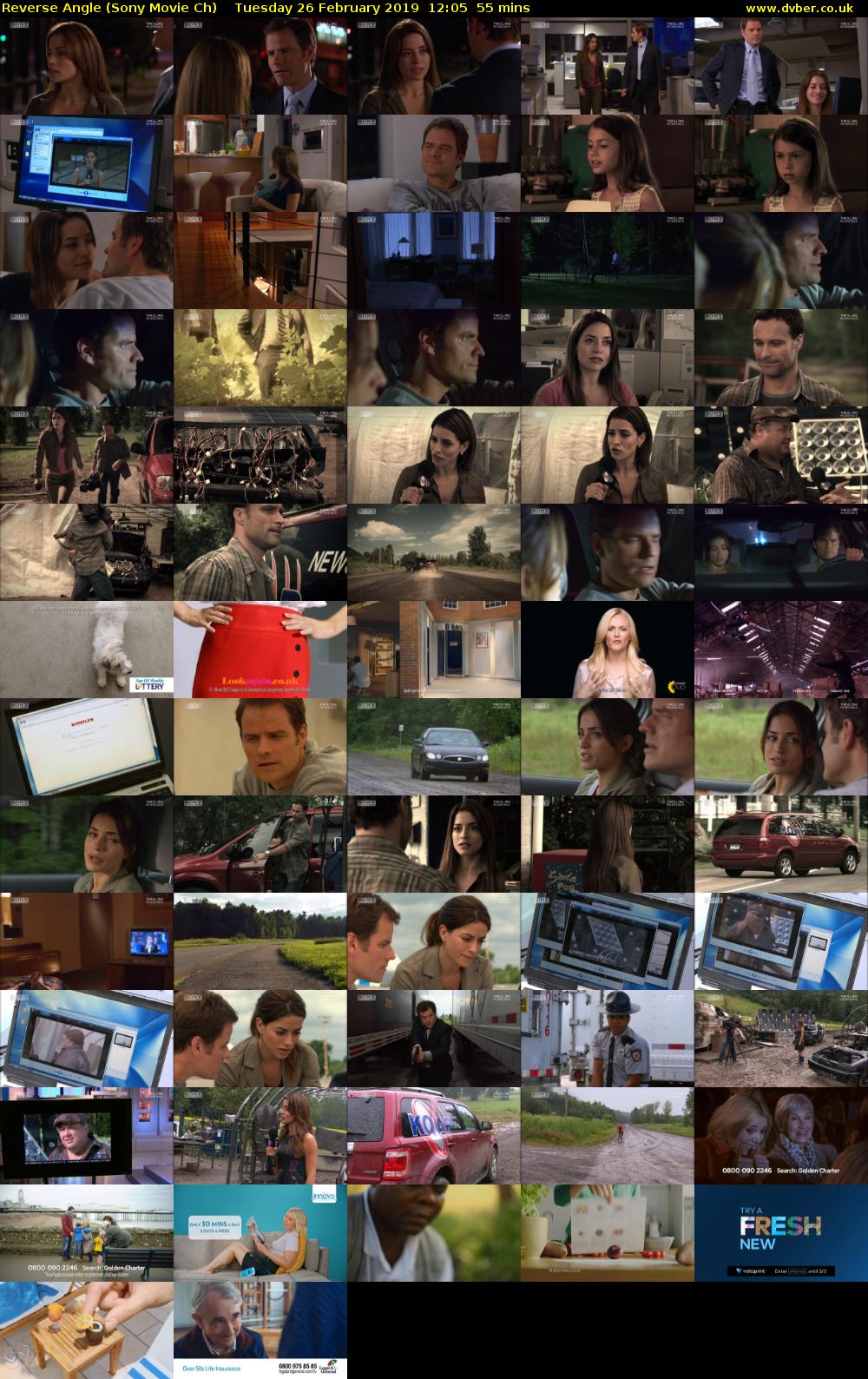 Reverse Angle (Sony Movie Ch) Tuesday 26 February 2019 12:05 - 13:00