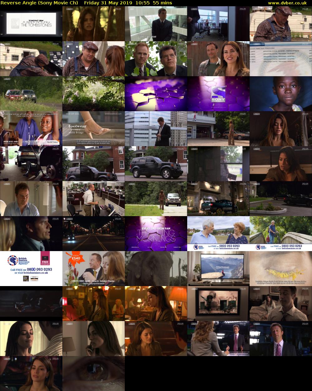 Reverse Angle (Sony Movie Ch) Friday 31 May 2019 10:55 - 11:50
