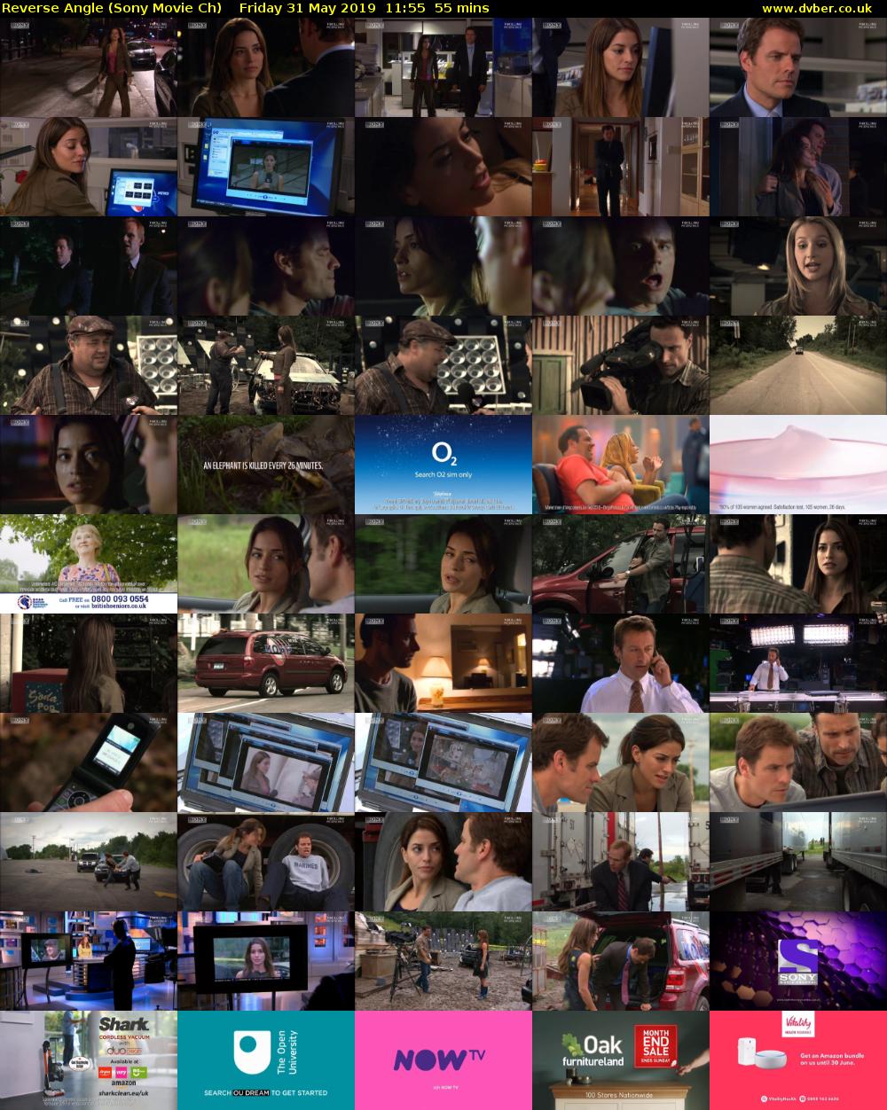 Reverse Angle (Sony Movie Ch) Friday 31 May 2019 11:55 - 12:50