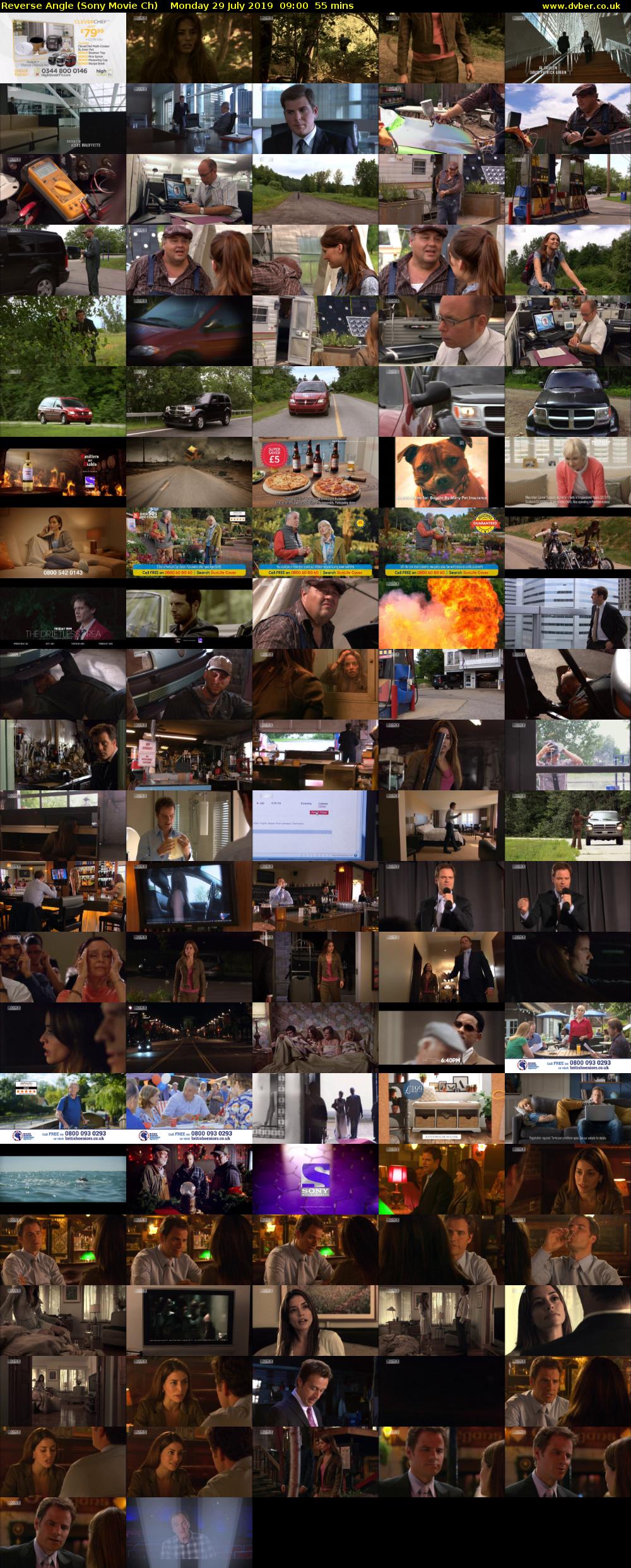 Reverse Angle (Sony Movie Ch) Monday 29 July 2019 09:00 - 09:55