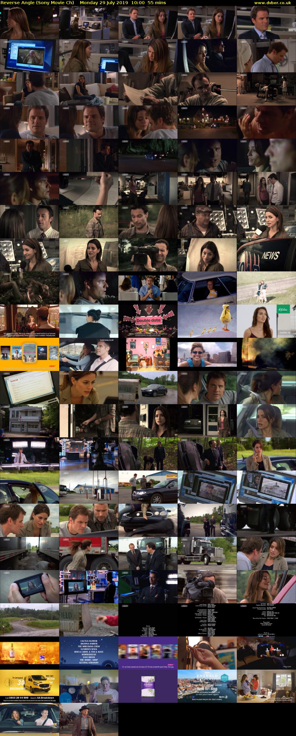 Reverse Angle (Sony Movie Ch) Monday 29 July 2019 10:00 - 10:55