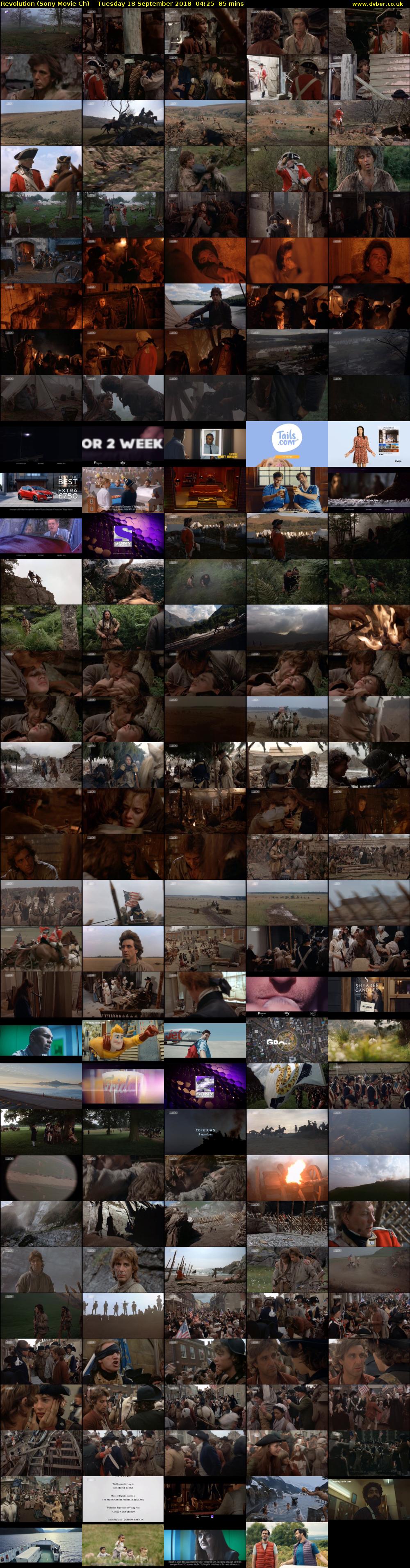 Revolution (Sony Movie Ch) Tuesday 18 September 2018 04:25 - 05:50