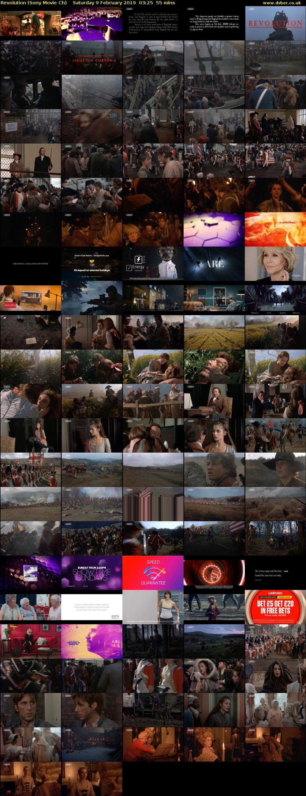 Revolution (Sony Movie Ch) Saturday 9 February 2019 03:25 - 04:20