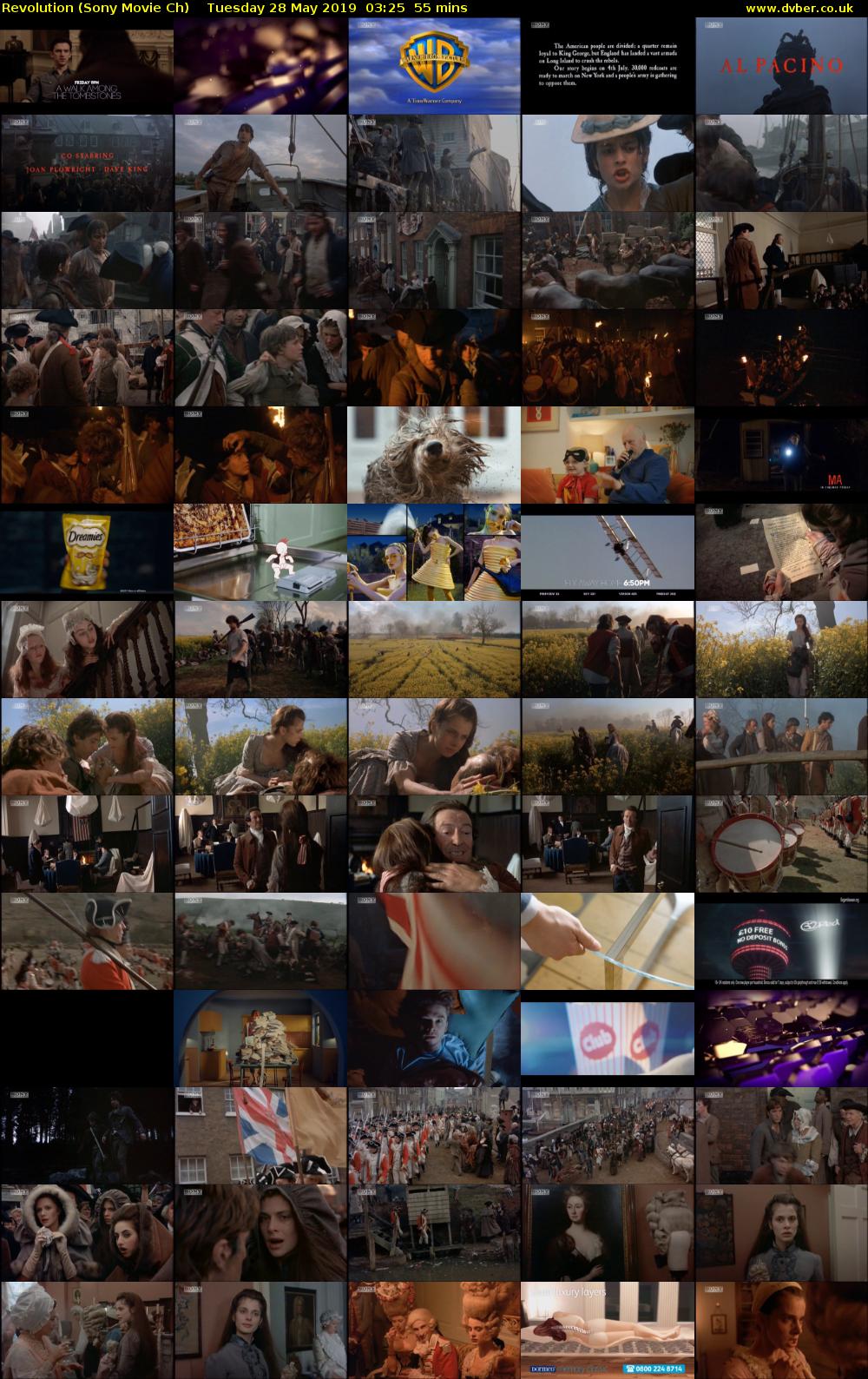 Revolution (Sony Movie Ch) Tuesday 28 May 2019 03:25 - 04:20