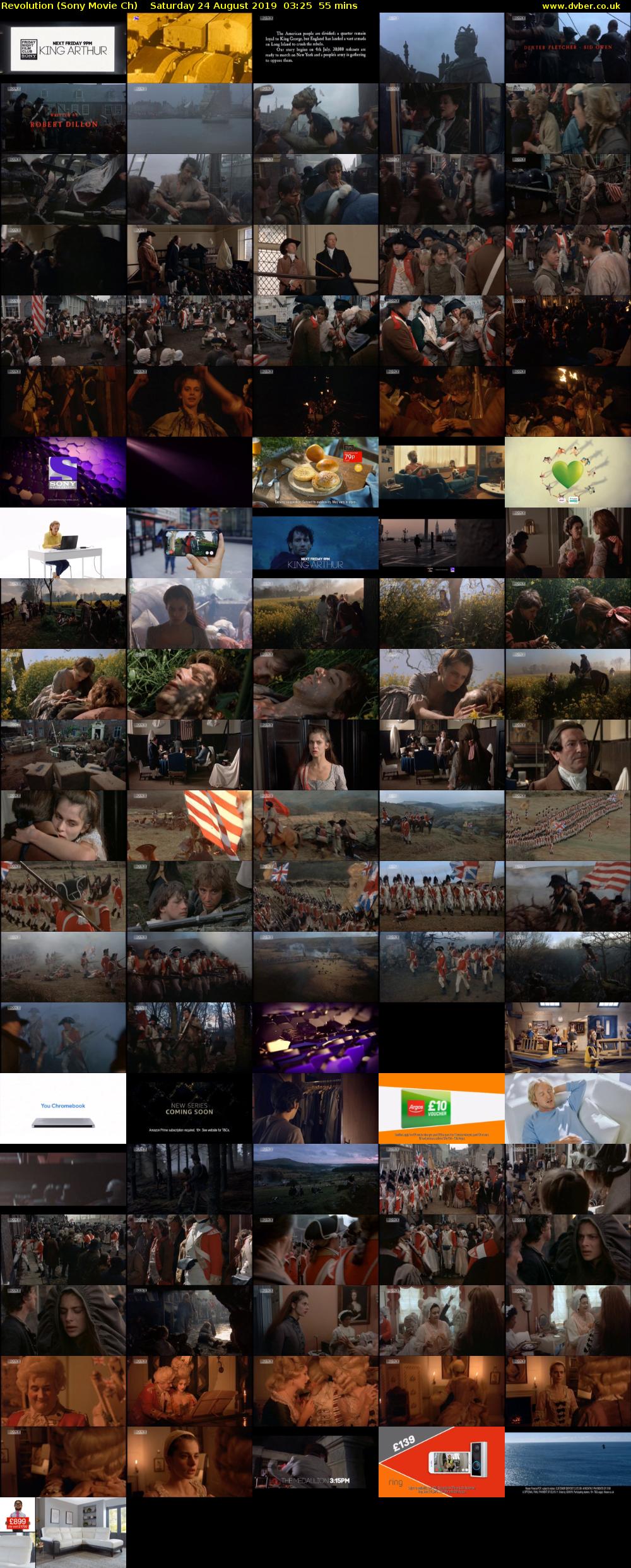 Revolution (Sony Movie Ch) Saturday 24 August 2019 03:25 - 04:20