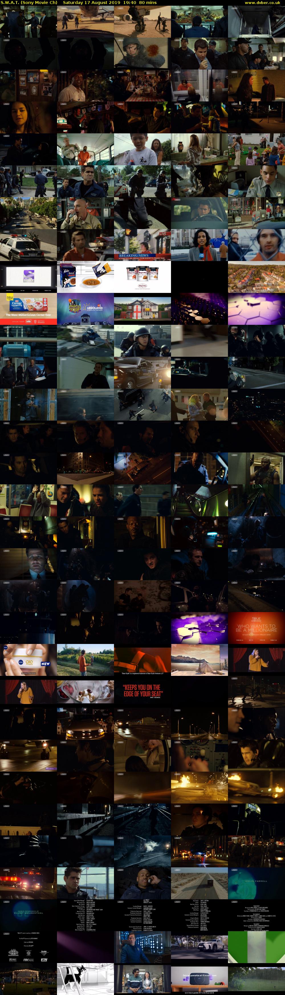 S.W.A.T. (Sony Movie Ch) Saturday 17 August 2019 19:40 - 21:00