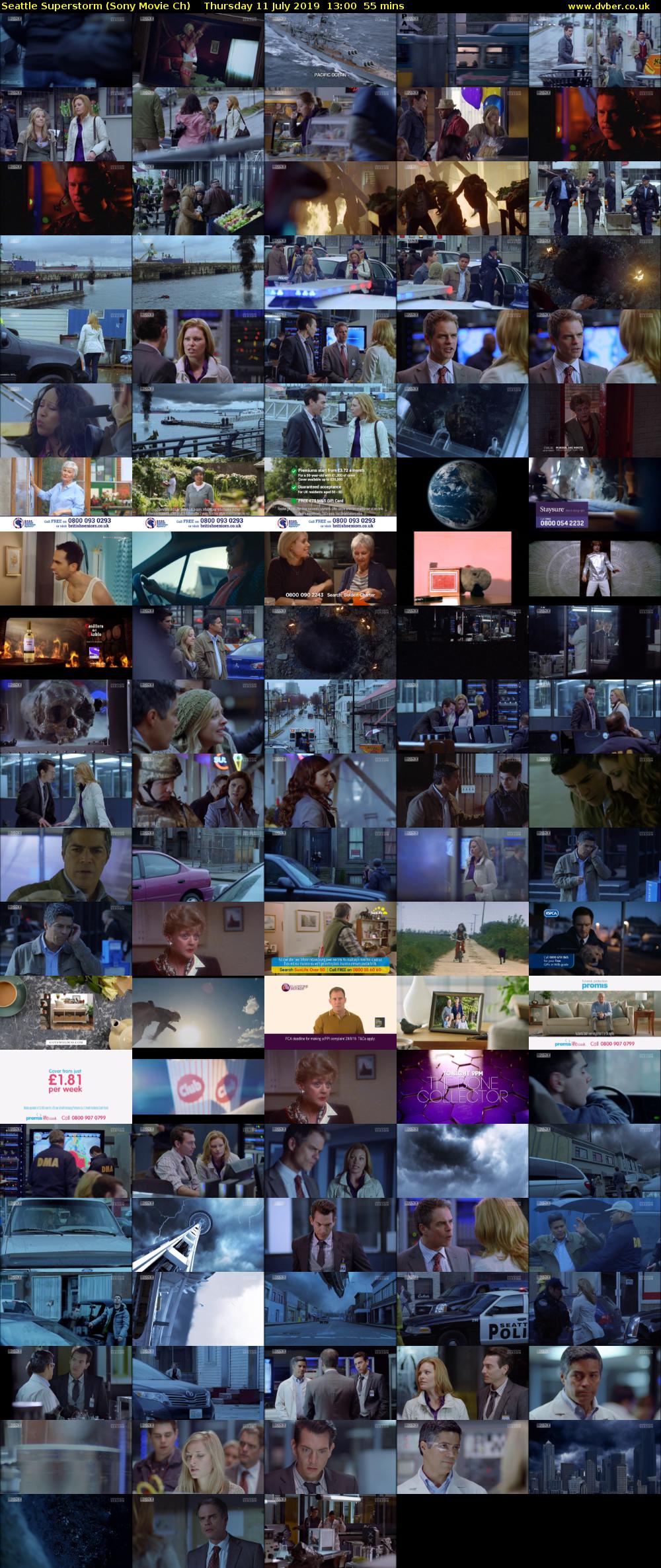 Seattle Superstorm (Sony Movie Ch) Thursday 11 July 2019 13:00 - 13:55