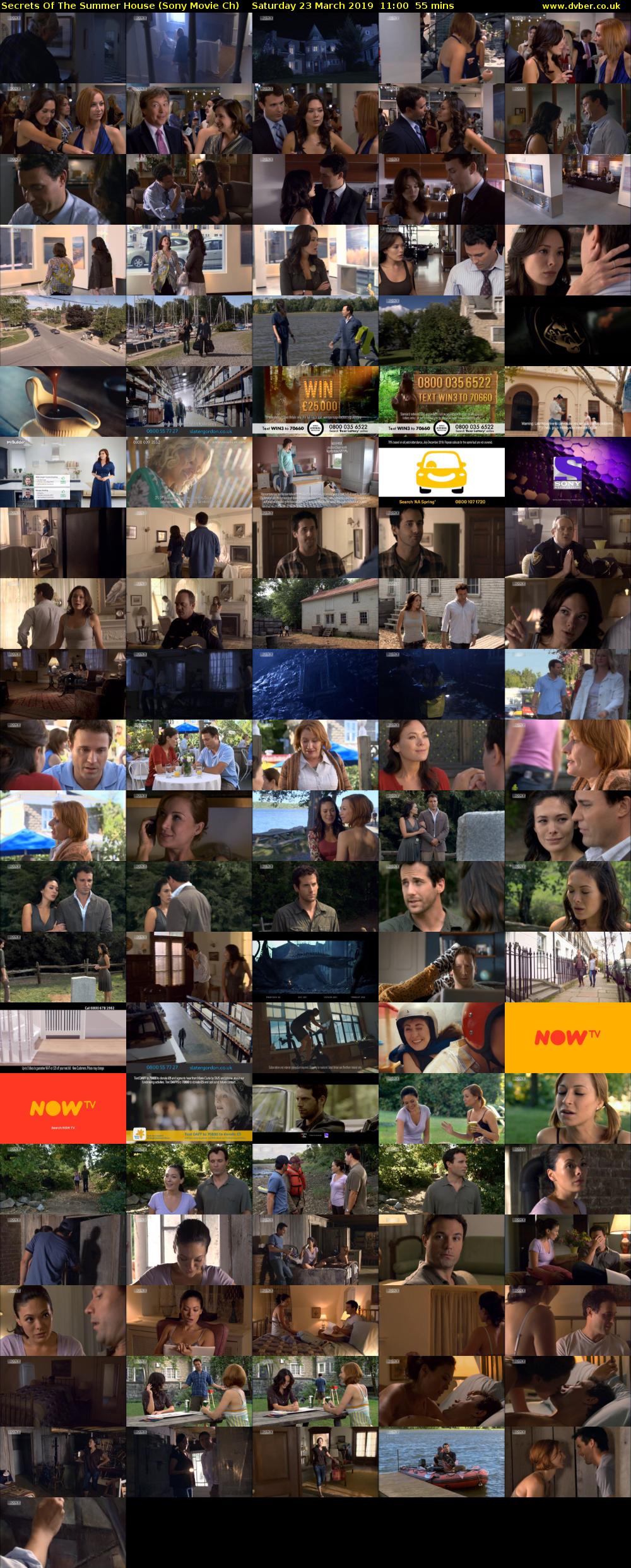 Secrets Of The Summer House (Sony Movie Ch) Saturday 23 March 2019 11:00 - 11:55