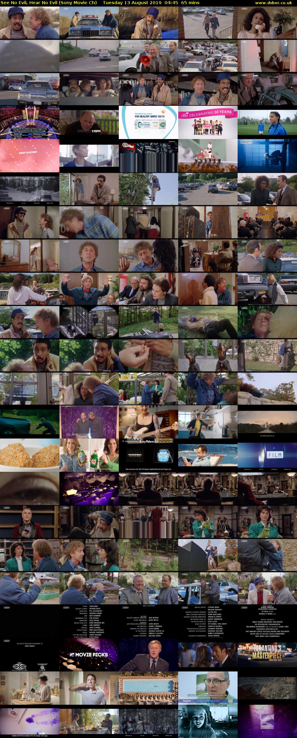 See No Evil, Hear No Evil (Sony Movie Ch) Tuesday 13 August 2019 04:45 - 05:50