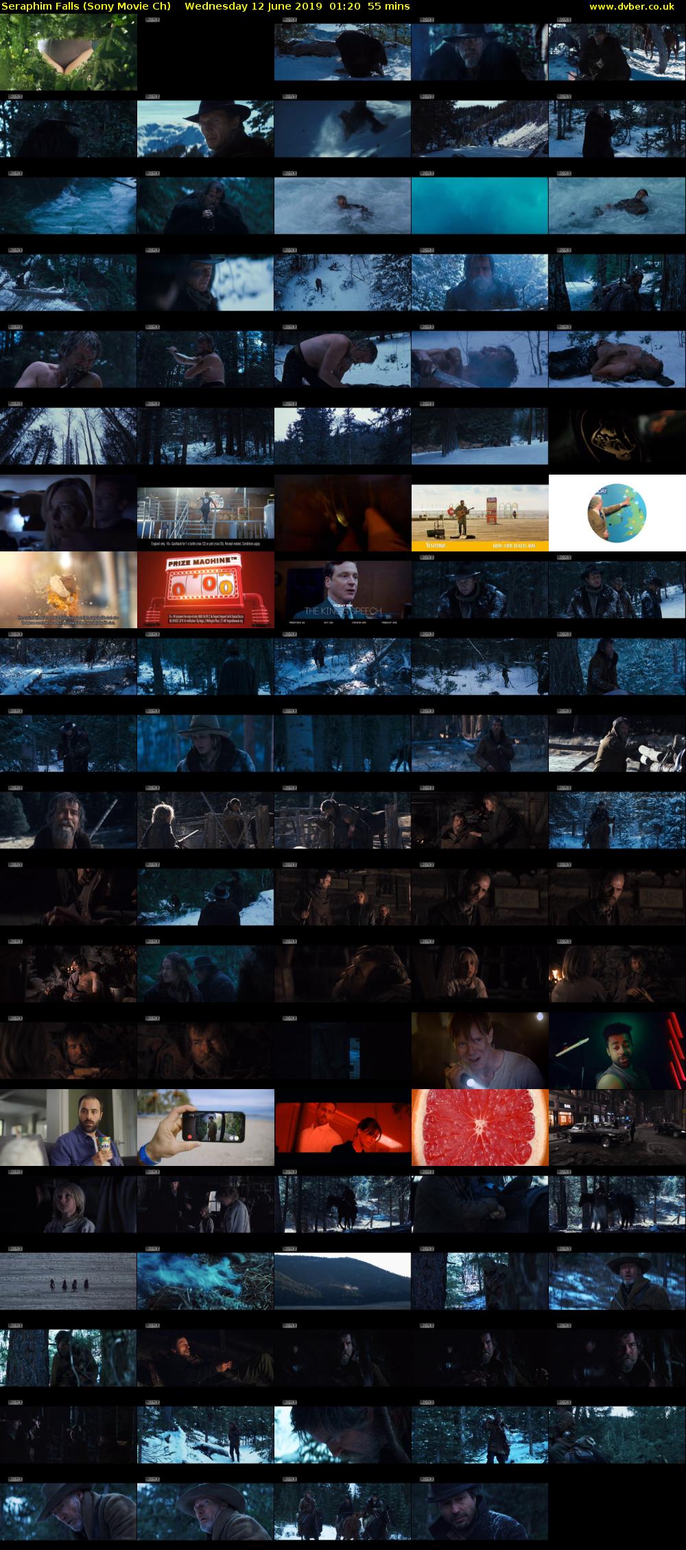 Seraphim Falls (Sony Movie Ch) Wednesday 12 June 2019 01:20 - 02:15