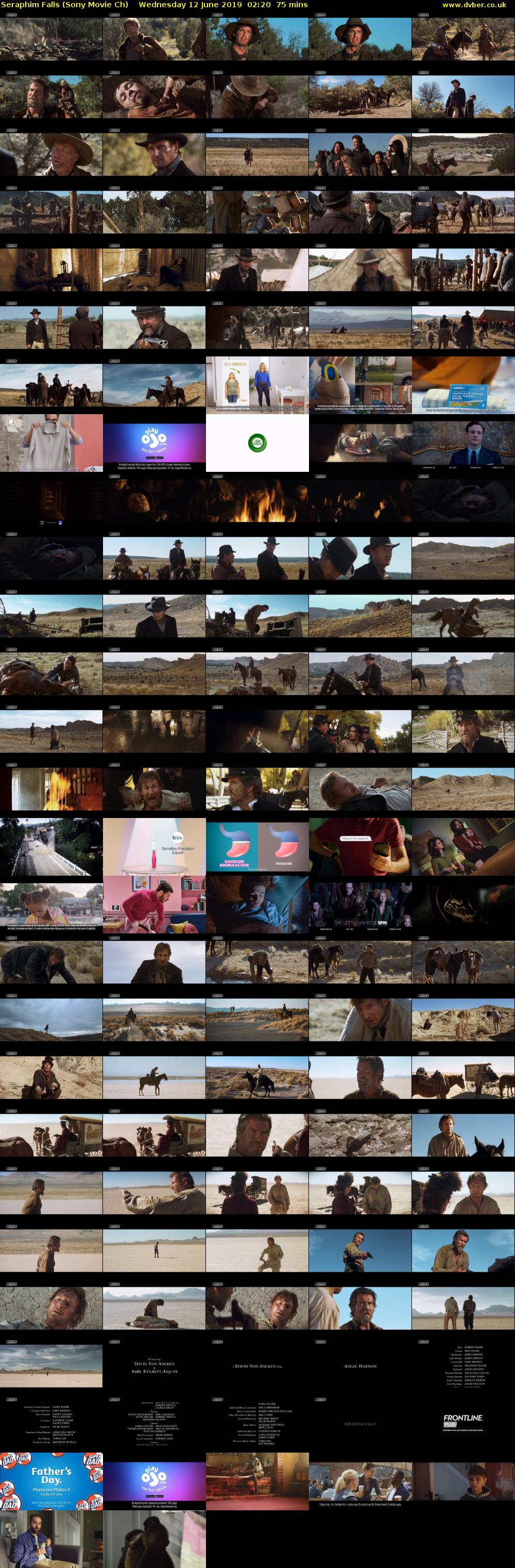 Seraphim Falls (Sony Movie Ch) Wednesday 12 June 2019 02:20 - 03:35