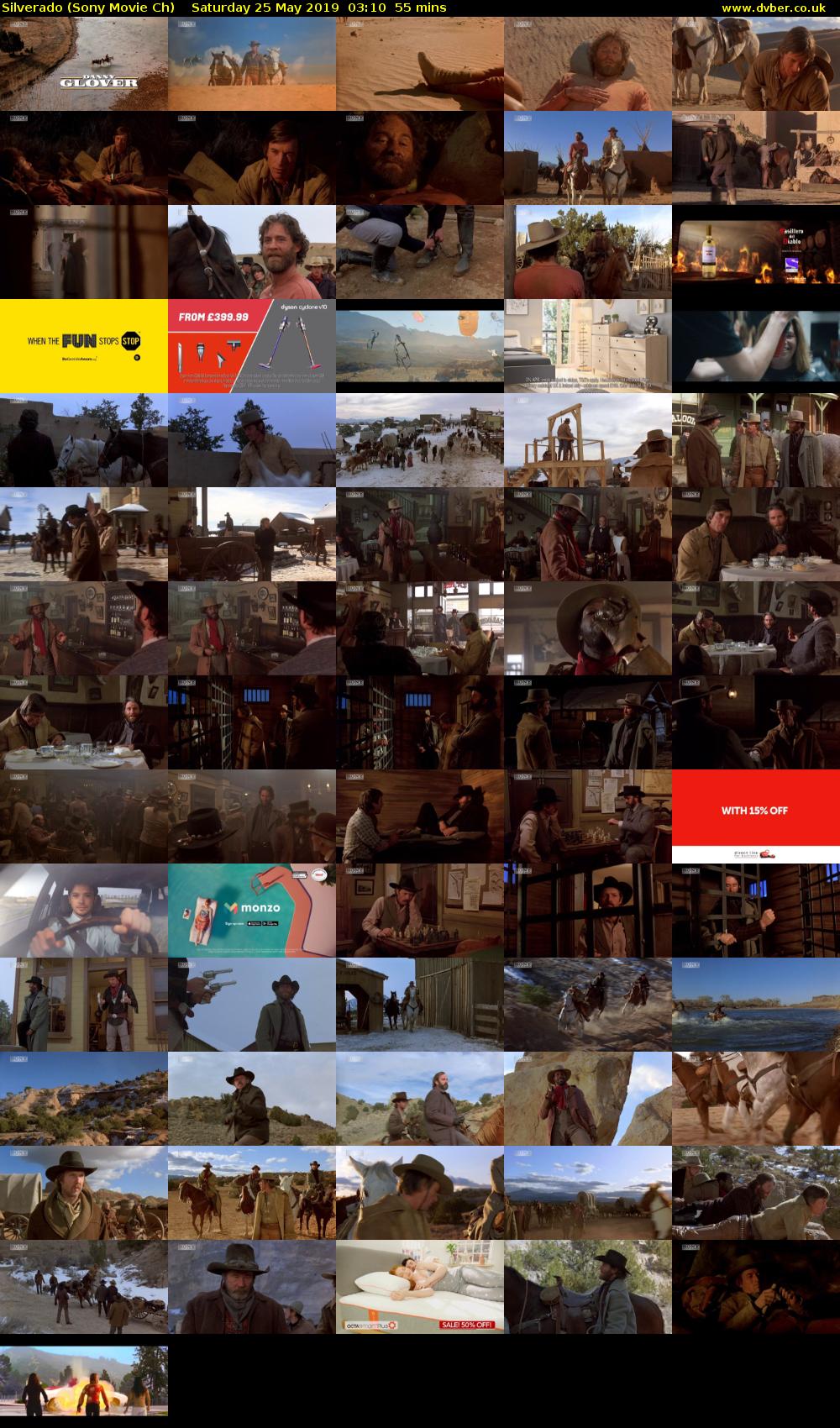 Silverado (Sony Movie Ch) Saturday 25 May 2019 03:10 - 04:05