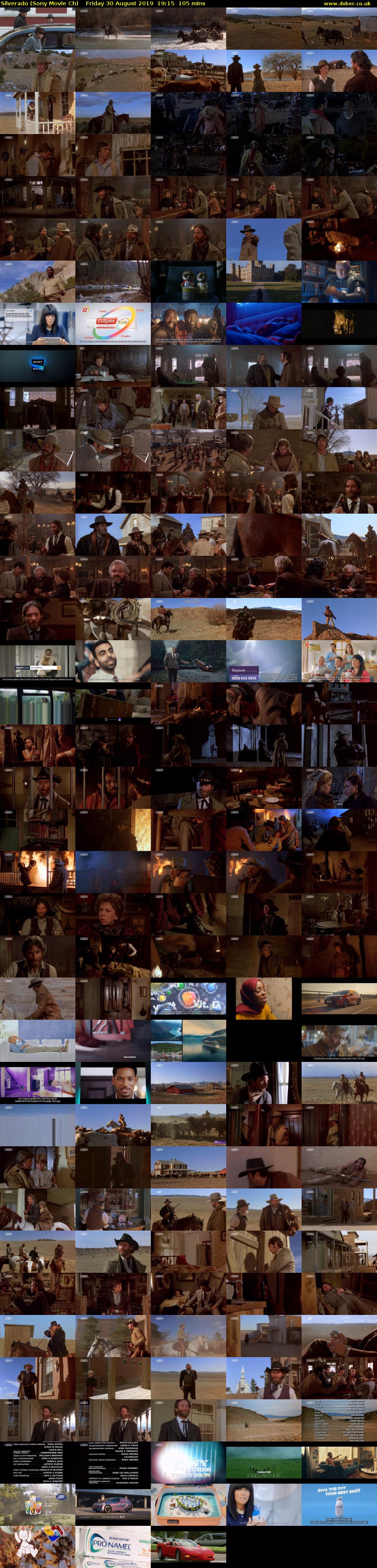 Silverado (Sony Movie Ch) Friday 30 August 2019 19:15 - 21:00