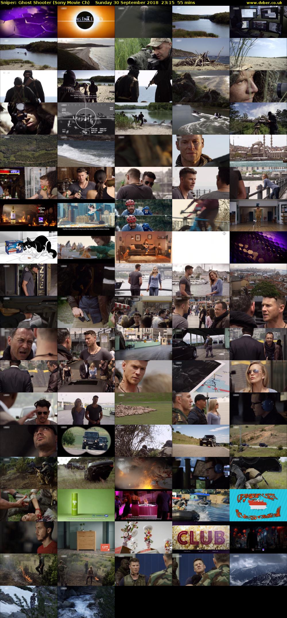 Sniper: Ghost Shooter (Sony Movie Ch) Sunday 30 September 2018 23:15 - 00:10