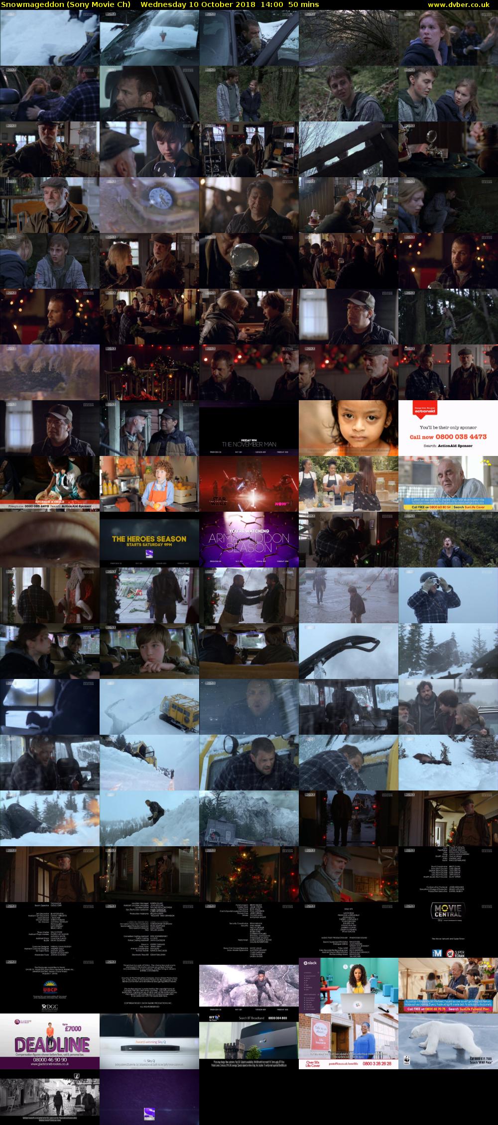 Snowmageddon (Sony Movie Ch) Wednesday 10 October 2018 14:00 - 14:50