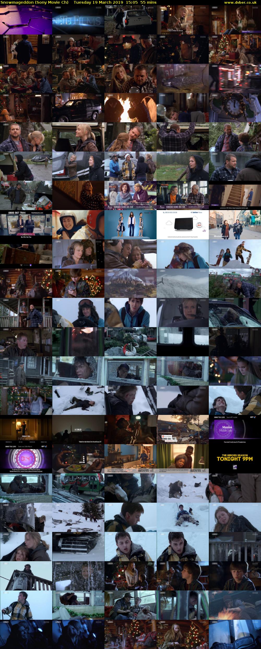 Snowmageddon (Sony Movie Ch) Tuesday 19 March 2019 15:05 - 16:00
