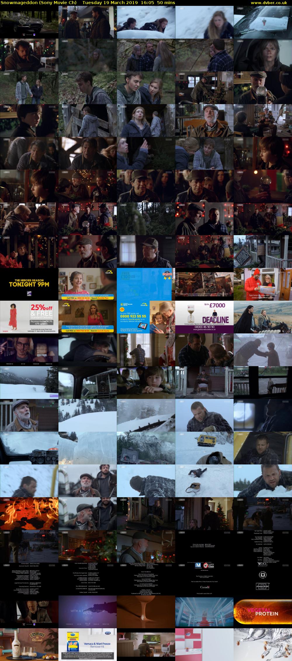 Snowmageddon (Sony Movie Ch) Tuesday 19 March 2019 16:05 - 16:55