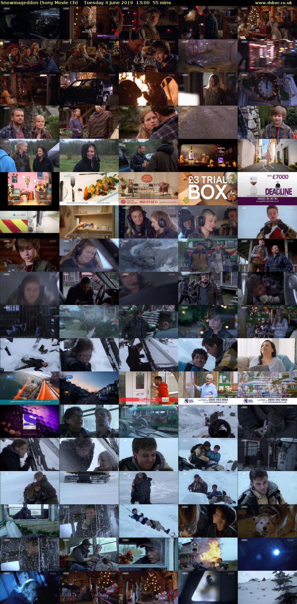 Snowmageddon (Sony Movie Ch) Tuesday 4 June 2019 13:00 - 13:55
