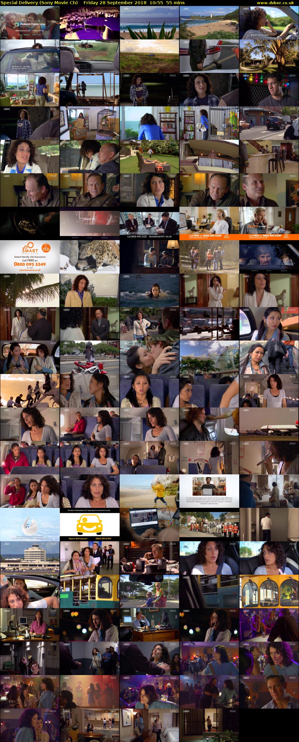Special Delivery (Sony Movie Ch) Friday 28 September 2018 10:55 - 11:50
