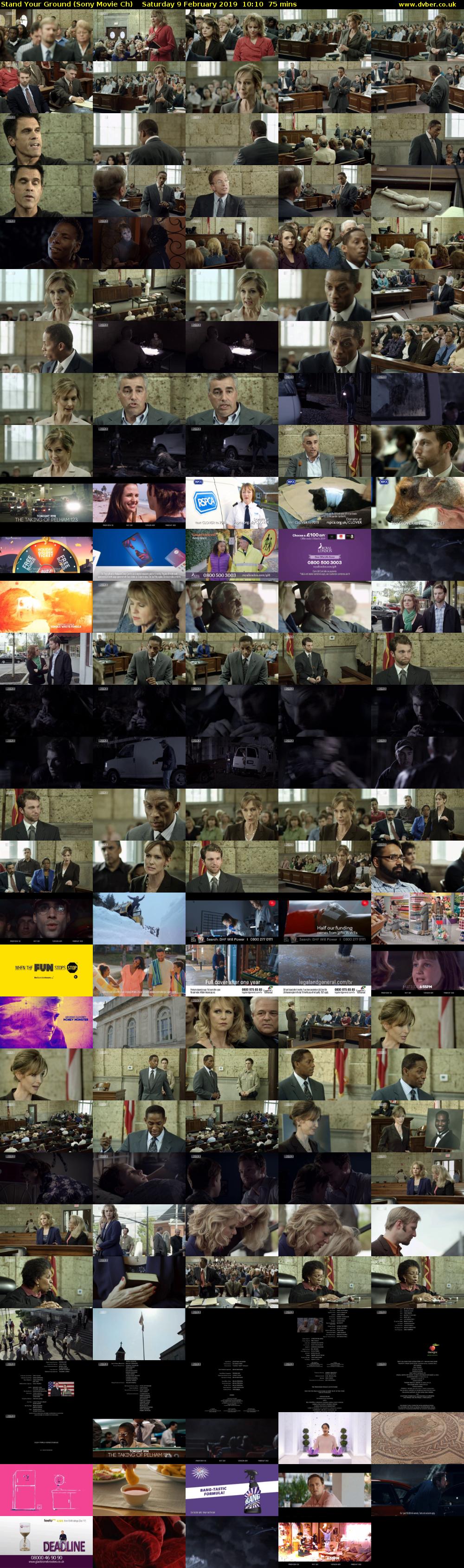 Stand Your Ground (Sony Movie Ch) Saturday 9 February 2019 10:10 - 11:25