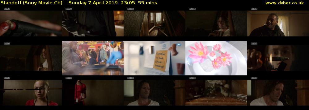 Standoff (Sony Movie Ch) Sunday 7 April 2019 23:05 - 00:00