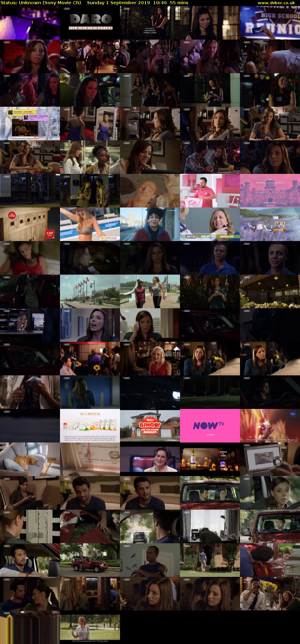 Status: Unknown (Sony Movie Ch) Sunday 1 September 2019 10:40 - 11:35