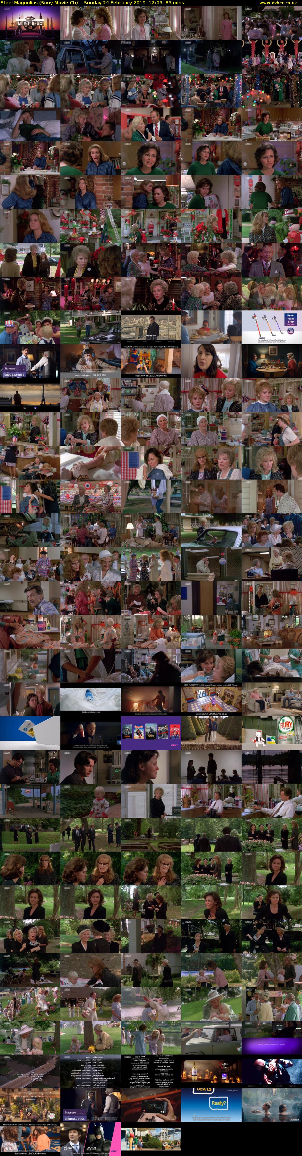 Steel Magnolias (Sony Movie Ch) Sunday 24 February 2019 12:05 - 13:30