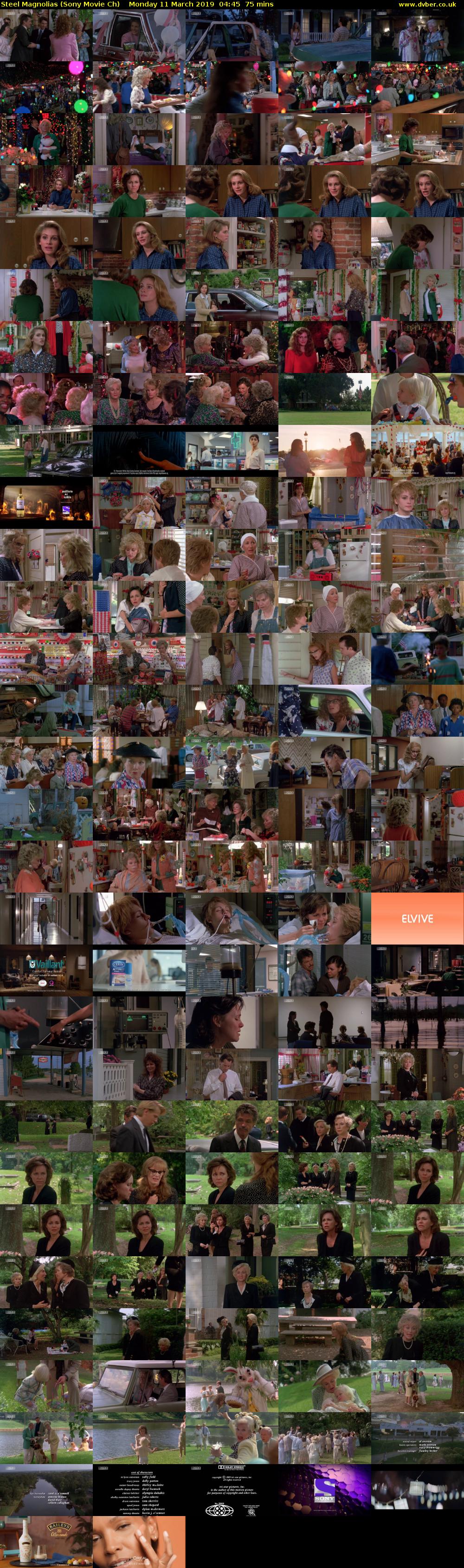 Steel Magnolias (Sony Movie Ch) Monday 11 March 2019 04:45 - 06:00