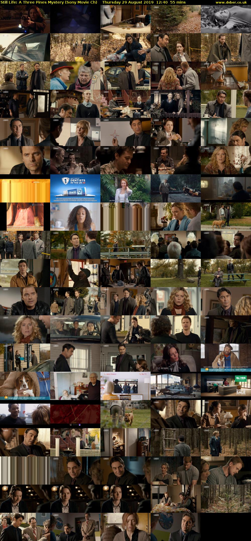 Still Life: A Three Pines Mystery (Sony Movie Ch) Thursday 29 August 2019 12:40 - 13:35